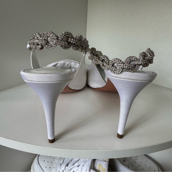 Aquazzura Love Link 75 Slingback Pump NWT - Picture 7 of 12